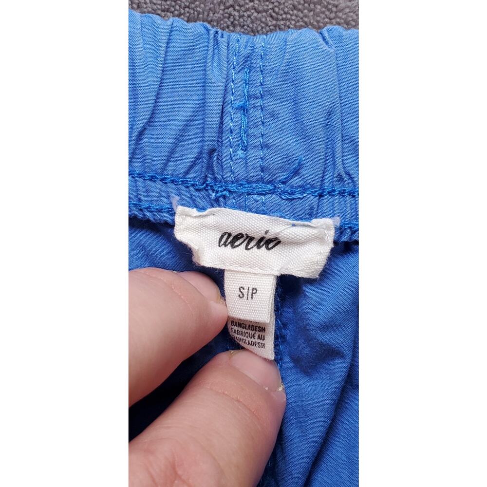 Aerie Pants Womens Sz S Blue Pull On Scrubs Medical Ladies Cotton Hospital C22-5 - Picture 6 of 10